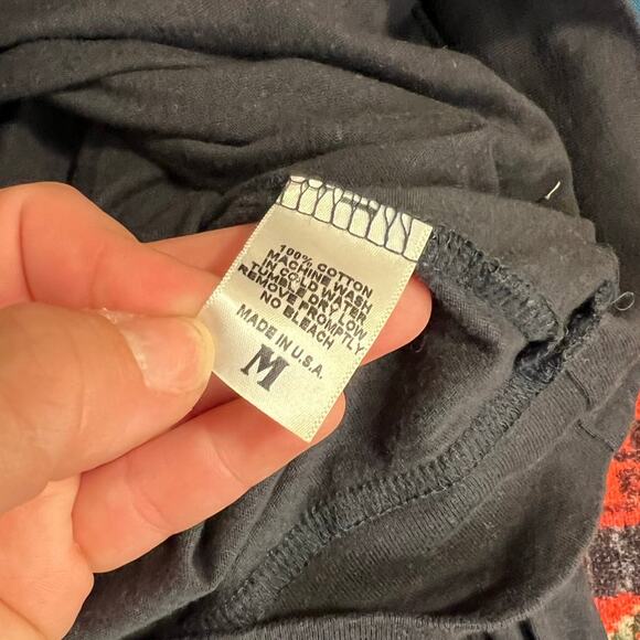 Bandit Brand Grey Thunderbird Graphic Long Sleeve Crewneck Tee TShirt M - Picture 5 of 6